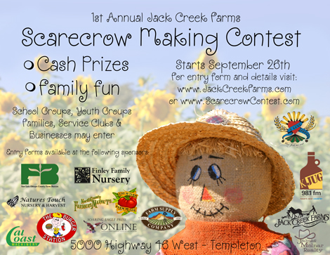 Scarecrow Contest Flier